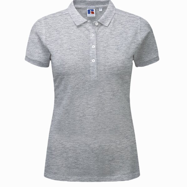 Russell Ladies Stretch Piqué Polo Shirt Thumbnail