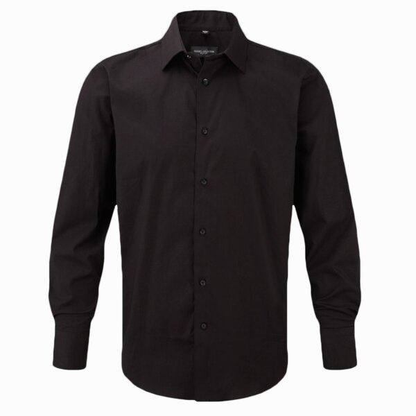 Russell Collection Long Sleeve Easy Care Fitted Shirt Thumbnail