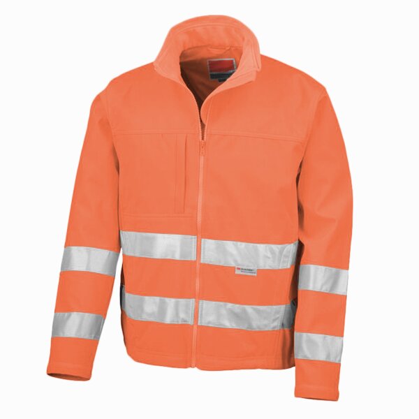 Result Safe-Guard Hi-Vis Soft Shell Jacket Thumbnail