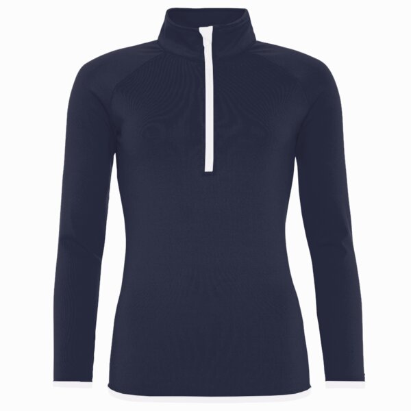 AWDis Ladies Cool Half Zip Sweat Top Thumbnail