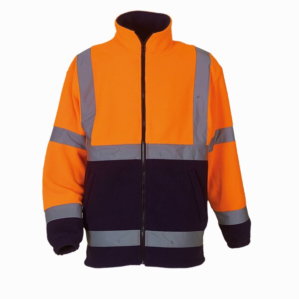 Yoko Hi-Vis Heavyweight Fleece Jacket Thumbnail