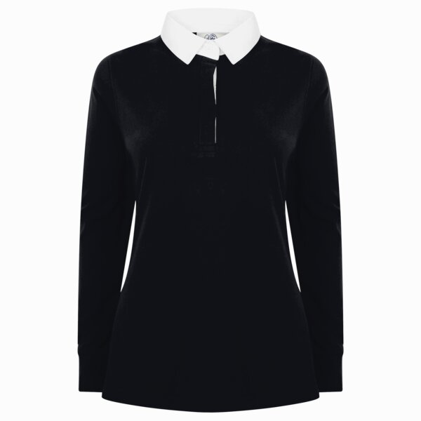 Front Row Ladies Classic Rugby Shirt Thumbnail