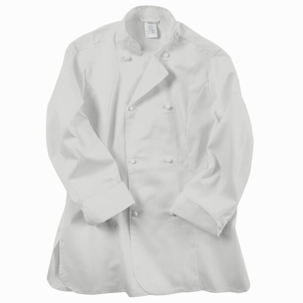 Dennys Ladies Long Sleeve Premium Chef's Jacket Thumbnail