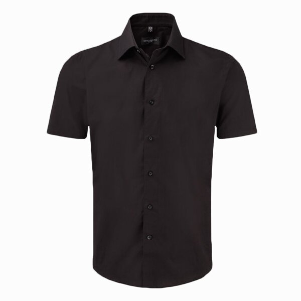 Russell Collection Short Sleeve Easy Care Fitted Shirt Thumbnail